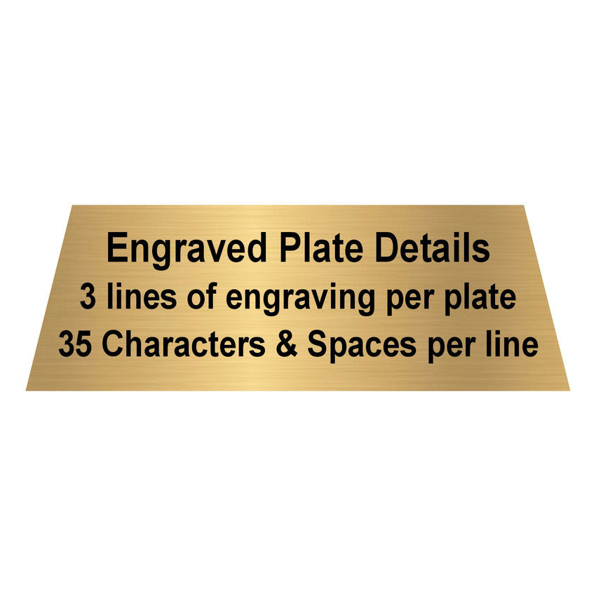 Religious Sculptured Trophy | Engraved Praying Hands Award - 4 Inch Tall Decade Awards