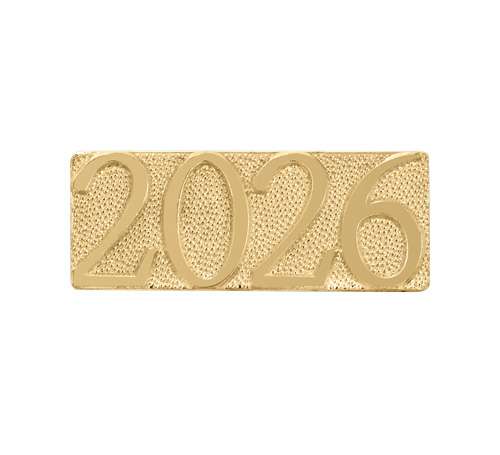 2026 Lapel Pin | Letter Jacket Chenille Pin - 2026 Decade Awards