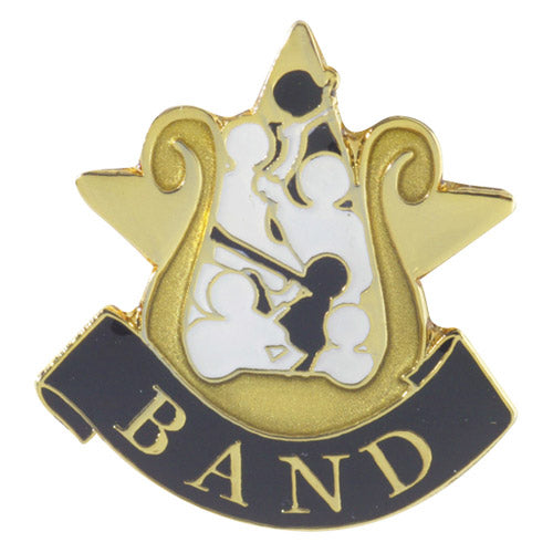 Band Lapel Pin – Academic Achievement Pin for Jackets, Backpacks & Sashes Decade Awards
