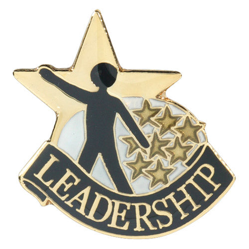 Leadership Lapel Pin – Academic Achievement Pin for Jackets, Backpacks & Sashes Decade Awards