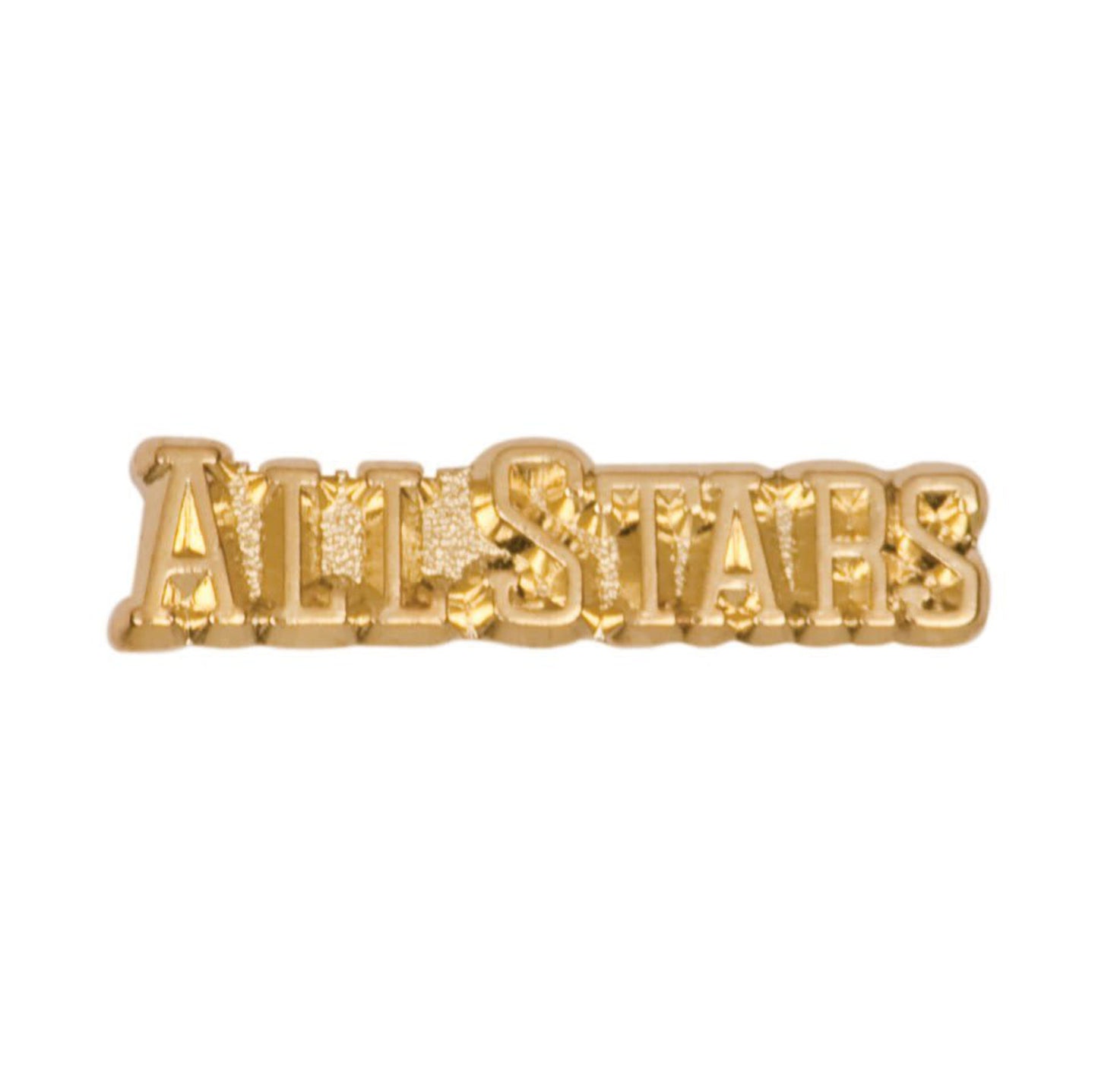 ALL STARS Lapel Pin | Letter Jacket Chenille Pin Decade Awards