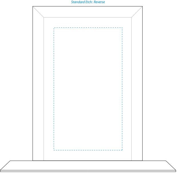 Argyle Crystal Corporate Award | Engraved Corporate Plaque Award - 6", 7" or 8" Decade Awards