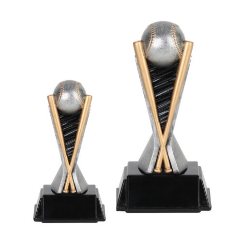 Baseball World Class Trophy | Engraved Baseball Tower Award - 6 or 8 Inch Tall Decade Awards