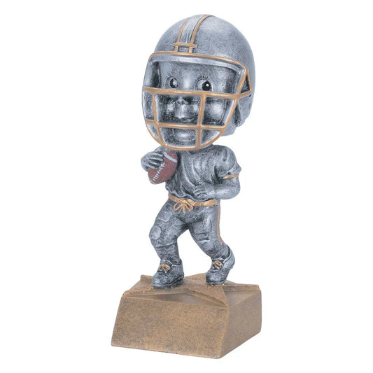 Personalized Football Trophy - Bobblehead Football Award - 6 Inch
