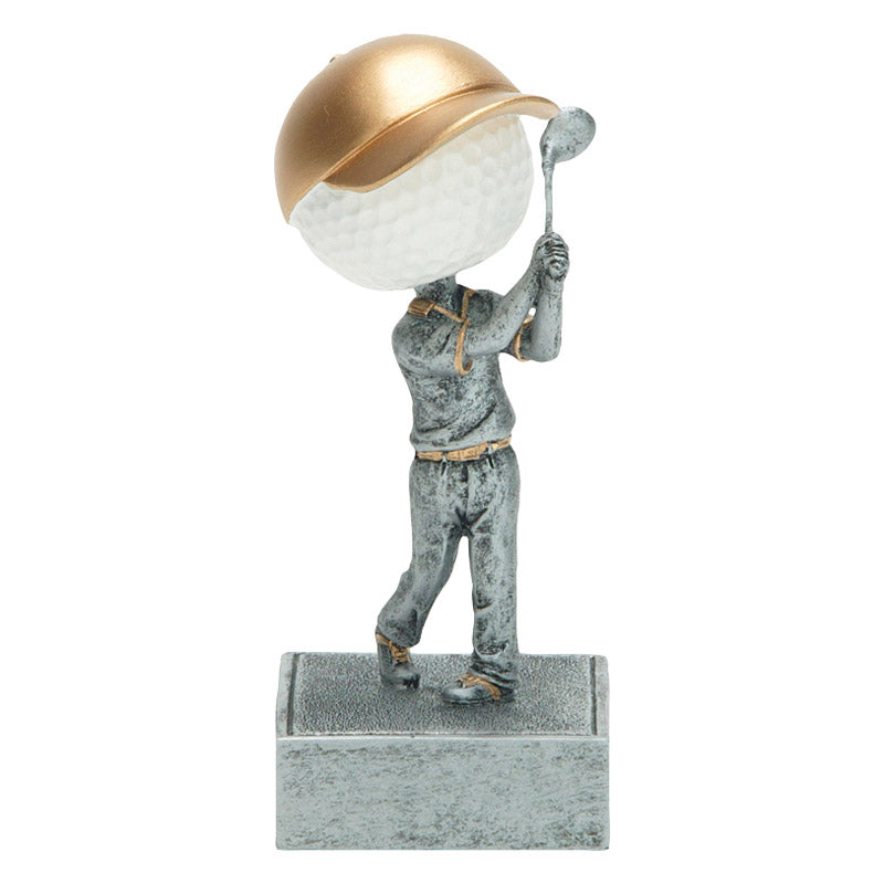 Golf Bobblehead Trophy Decade Awards