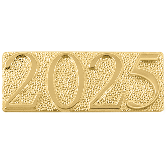 2025 Lapel Pin | 2025 Letter Jacket Chenille Pin