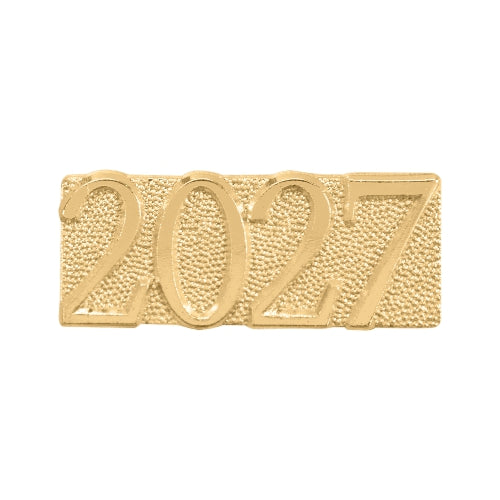 2027 Lapel Pin | Letter Jacket Chenille Pin - 2027 Decade Awards