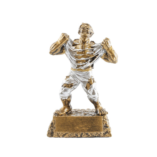 Monster Victory Trophy | Engraved Triumphant Beast Award - 6.75 or 9.5 Inch Tall Decade Awards