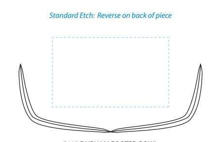 Durham Footed Trophy Bowl Crystal Corporate Award / Gift | Engraved Crystal Bowl - 3 sizes Decade Awards