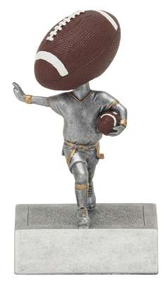 Flag Football Bobblehead Trophy | Football Bobble Head Award - 5.5 Inch Tall Decade Awards