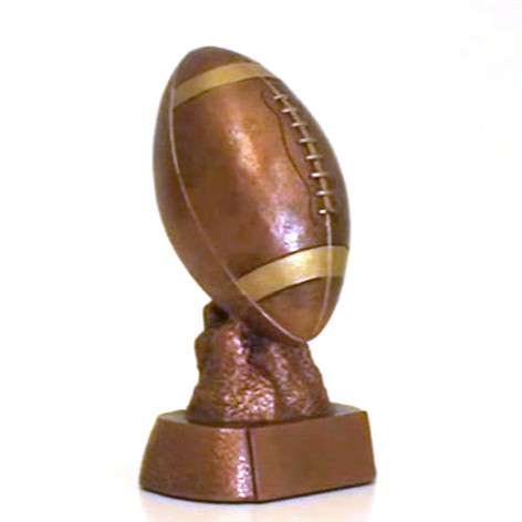 Football Bronze Trophy | Bronze Gridiron Award - 6 Inch Tall Decade Awards