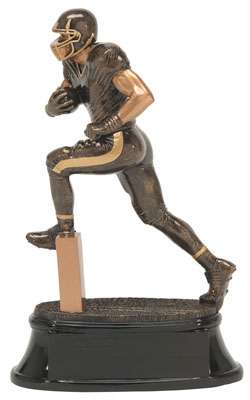 Football Power Forward Trophy | Engraved Football Runner Award - 8, 10 or 12 Inch Tall Decade Awards