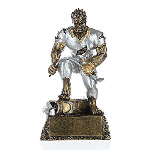 Frustrated Monster Golf Trophy | Engraved Monster Golfer Award | Golf Loser - 6.5 Inch Tall Decade Awards