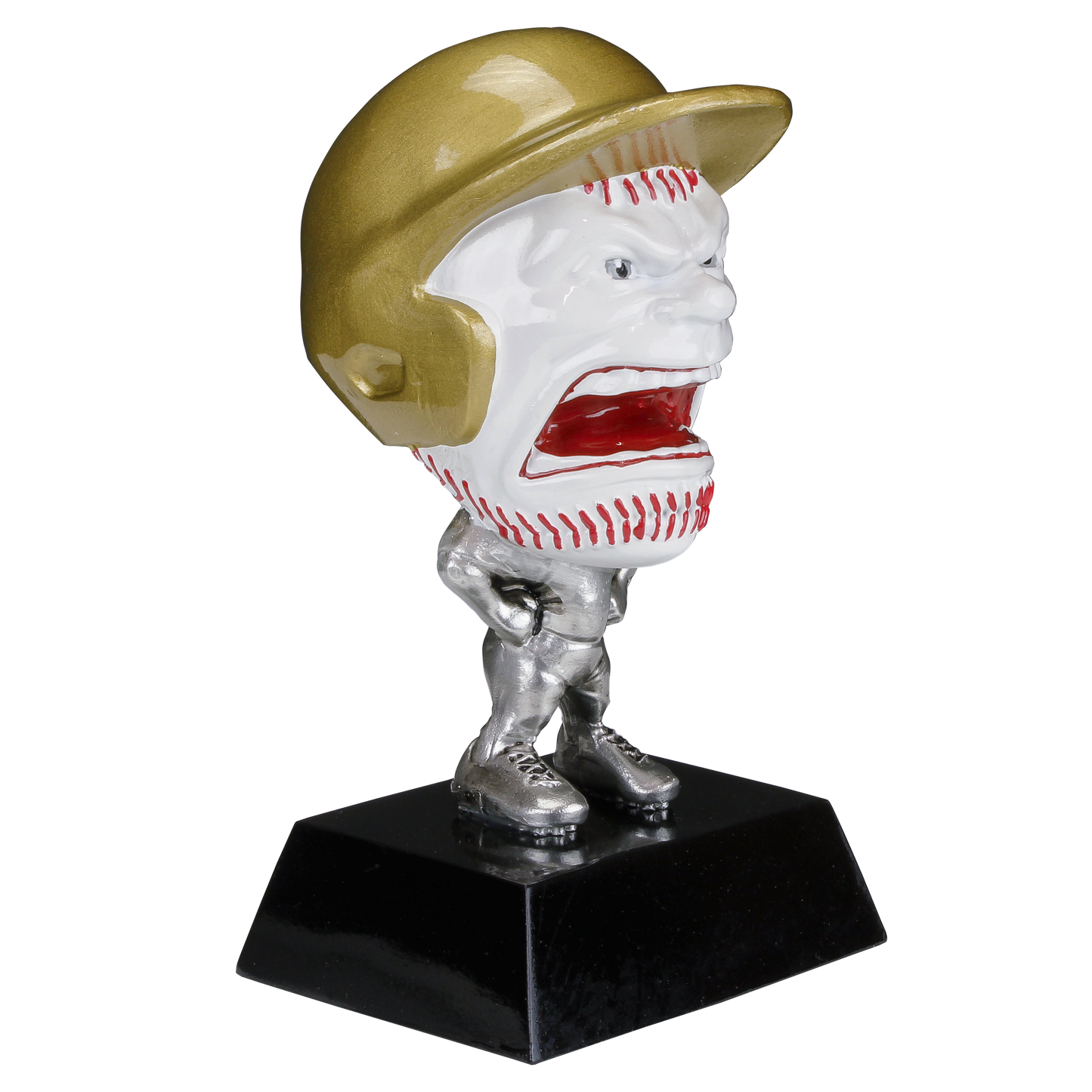 Personalized Baseball Trophy | Game Face Baseball Award | 6.25 Inch
