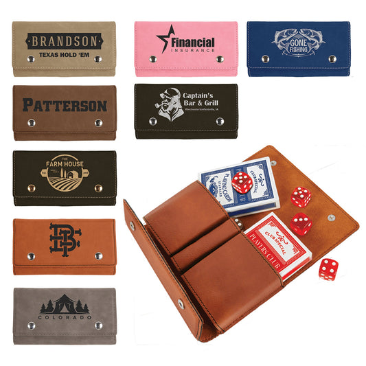 Card & Dice Set – Personalized Gift for Game Night Decade Awards