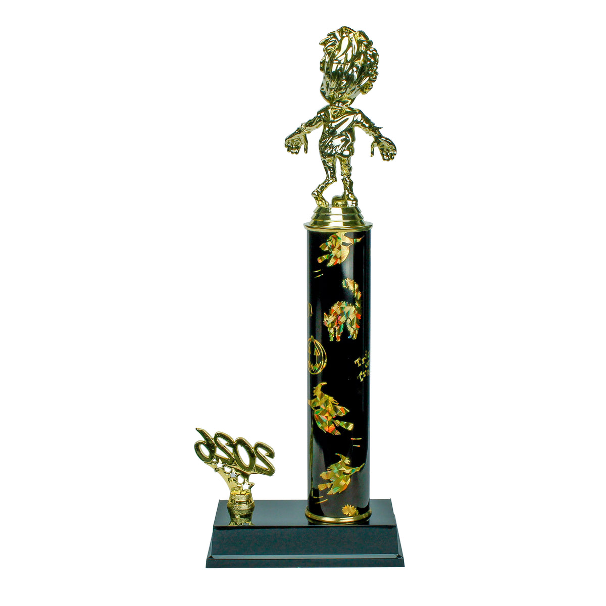 Halloween Trophy | Personalized 2026 Zombie Halloween Award | 14 Inches Tall