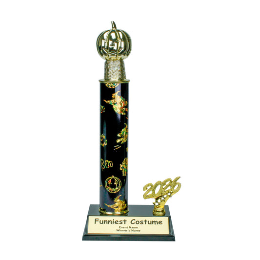 Halloween Trophy | Personalized 2026 Pumpkinhead Halloween Award | 12 Inches Tall