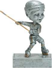 Hockey "Rock 'n Bop" Bobblehead Trophy Decade Awards