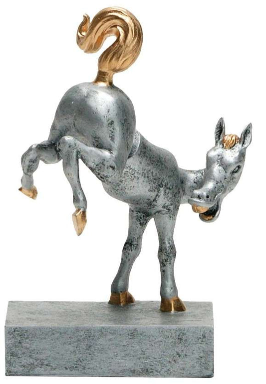 Horse's Rear Bobblehead Trophy | Engraved Last Place Loser Award | Kick Butt Prize - 5.5 Inch Tall Decade Awards
