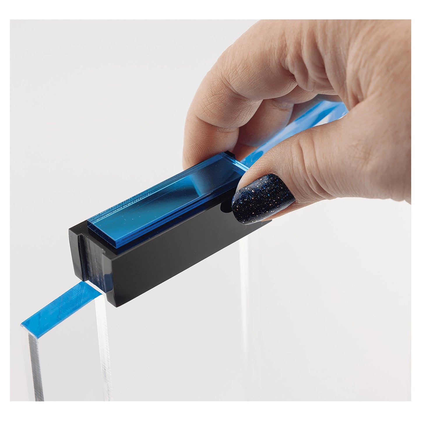 Peak Slant Perpetual Impress Acrylic Award – Sales & Goals Recognition | Free Engraving & Logo Personalization Decade Awards