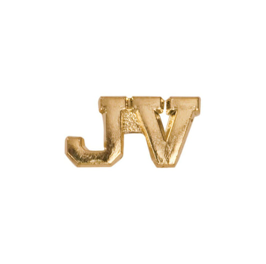 JV Lapel Pin | Letter Jacket Chenille Pin - Junior Varsity Decade Awards