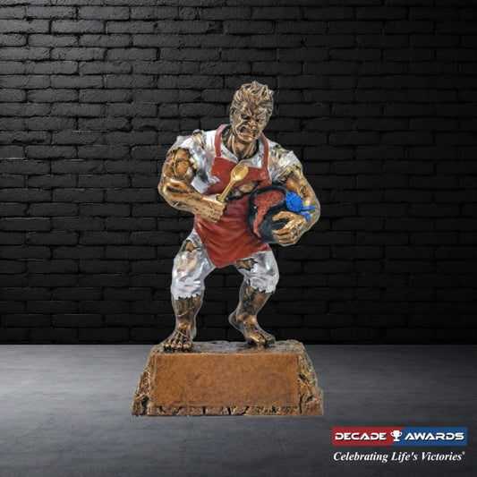Monster Chili Champion Trophy – 6.75 Inch Engraved Chili Cook-Off Beast Award | Decade Awards