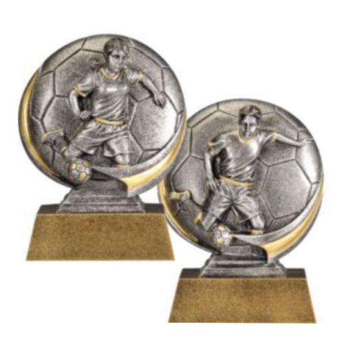 Soccer Trophy, Male or Female | Engraved Motion X Soccer Award - 5 Inch Tall