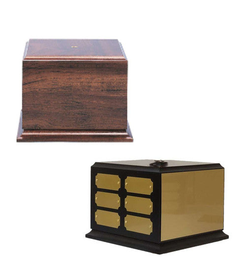Personalized Perpetual Trophy Base | Cherry or Matte Black | 5.25 Inch