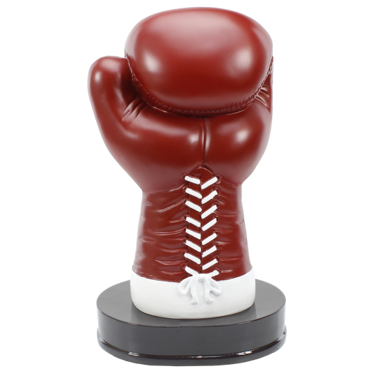 Boxing Glove Trophy | Red | Personalized Boxing Award | 9.5 Inch