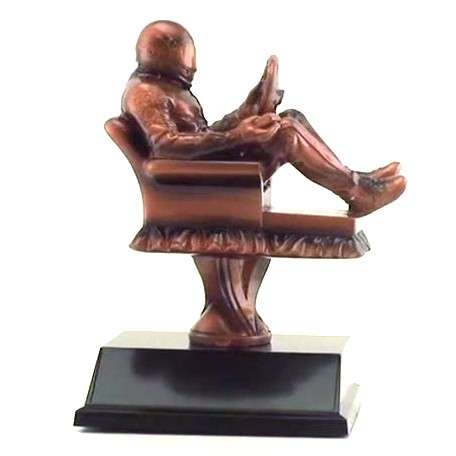 Racing Fantasy League Armchair Trophy | Fantasy League Award - 6.5 Inch Tall Decade Awards