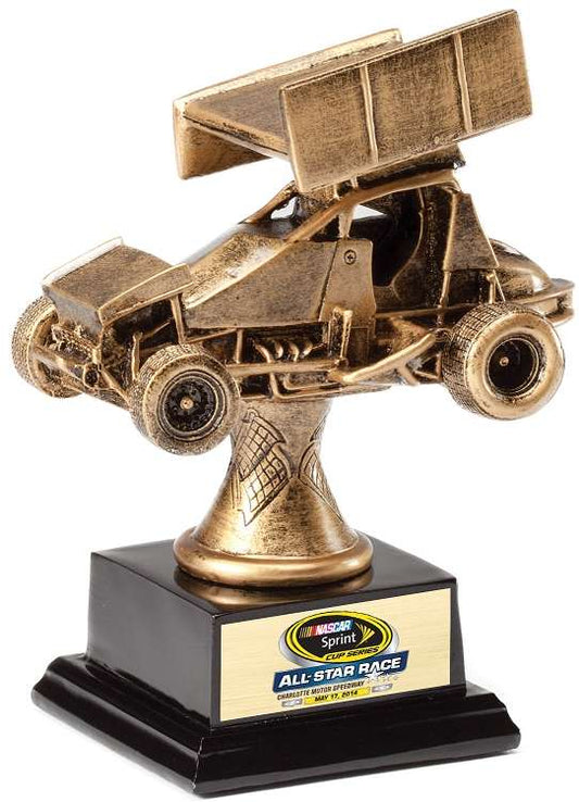 Racing Sprint Car Trophy - 6.5" Tall - Clearance Decade Awards
