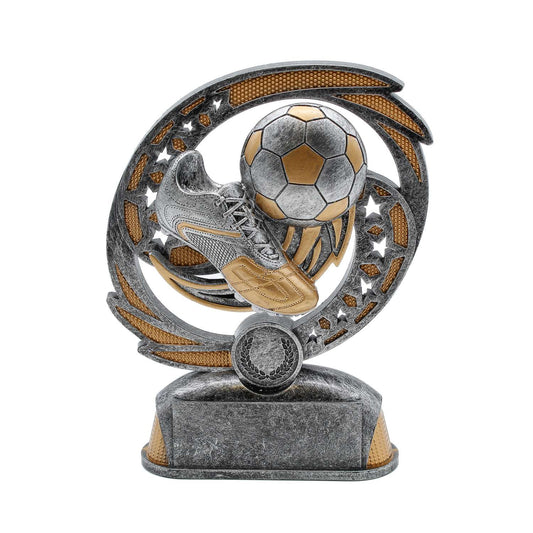Soccer Hurricane Trophy | Engraved Soccer Award - 6.5" Tall Decade Awards