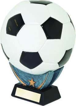 Soccer Signature Series Ball Holder Trophy | Fútbol Award Decade Awards