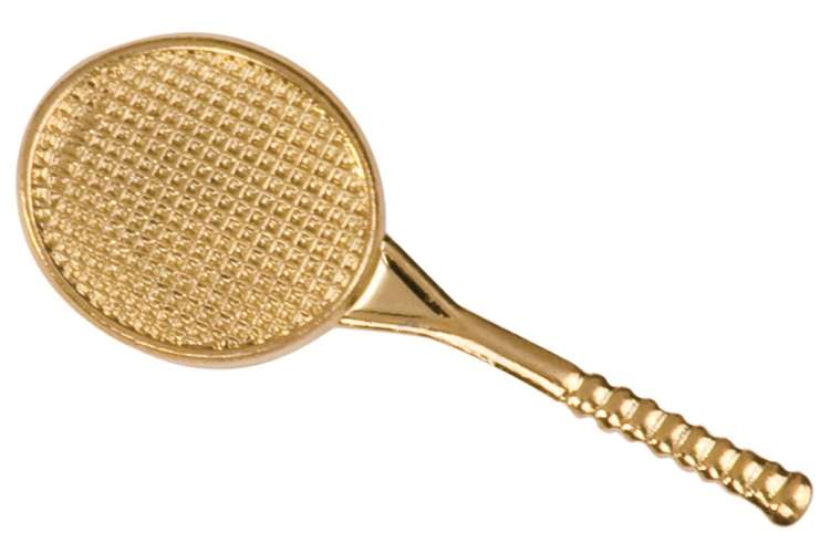 Tennis Lapel Pin | Letter Jacket Chenille Pin Decade Awards