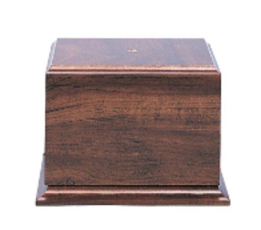 Cherry Finish Cup Base - 4.5" x 3.5" (VAL1CB2)