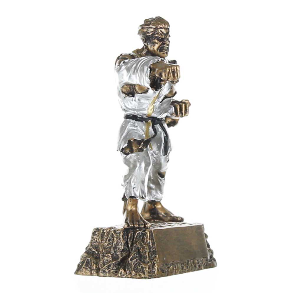 Karate Monster Trophy | Engraved Monster Karate Award - 6.75 Inch Tall Decade Awards