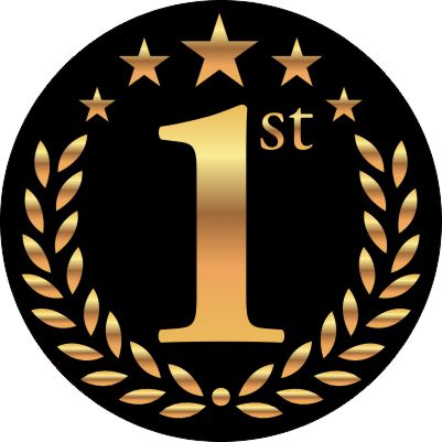 1st Place Monster Trophy | Engraved #1 Beast Award - 6.75 Inch Tall Decade Awards