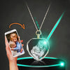 3D Crystal Necklace - 3D Crystal Custom Photo Gift Decade Awards