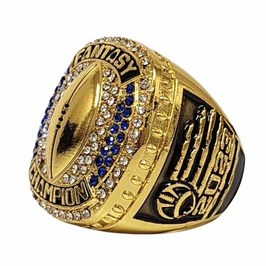 2023 Gold Fantasy Football Champion Ring