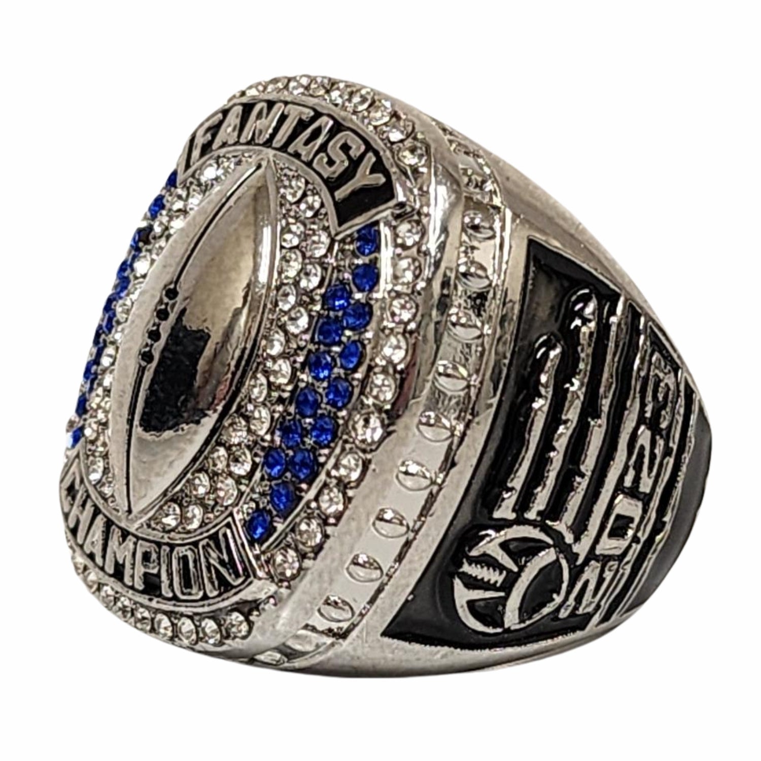 2023 Silver Fantasy Football Champion Ring