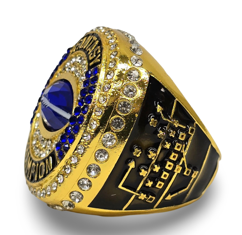 2024 Fantasy Football Champion Ring - Gold Finish | FFL Ring