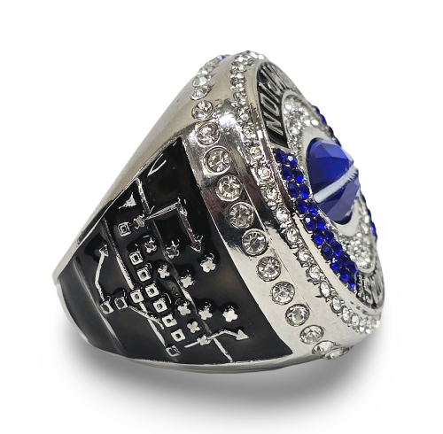 2024 Fantasy Football Champion Ring - Silver Finish | FFL Champ Ring