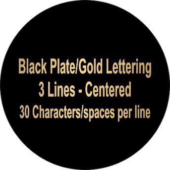 Cross Country StarBrite Medal - Gold, Silver, Bronze | Engraved StarBrite Running Medallion - 2 Inch Wide Decade Awards