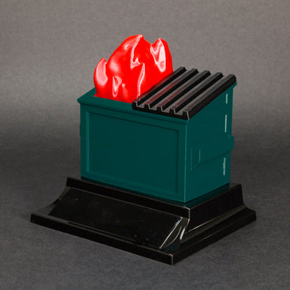 Humorous Dumpster Fire Trophy | Epic Fail Award with Free Custom Engraving Decade Awards