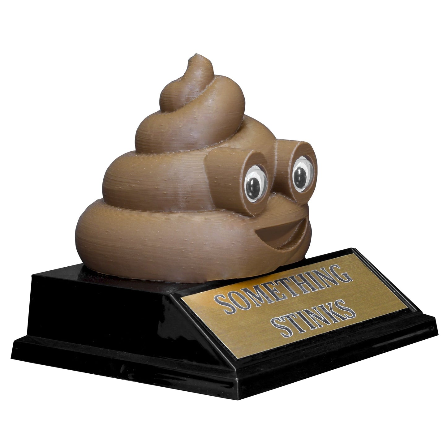 Humorous Poop Trophy for last place or dog sitter award with free custom engraving Decade Awards
