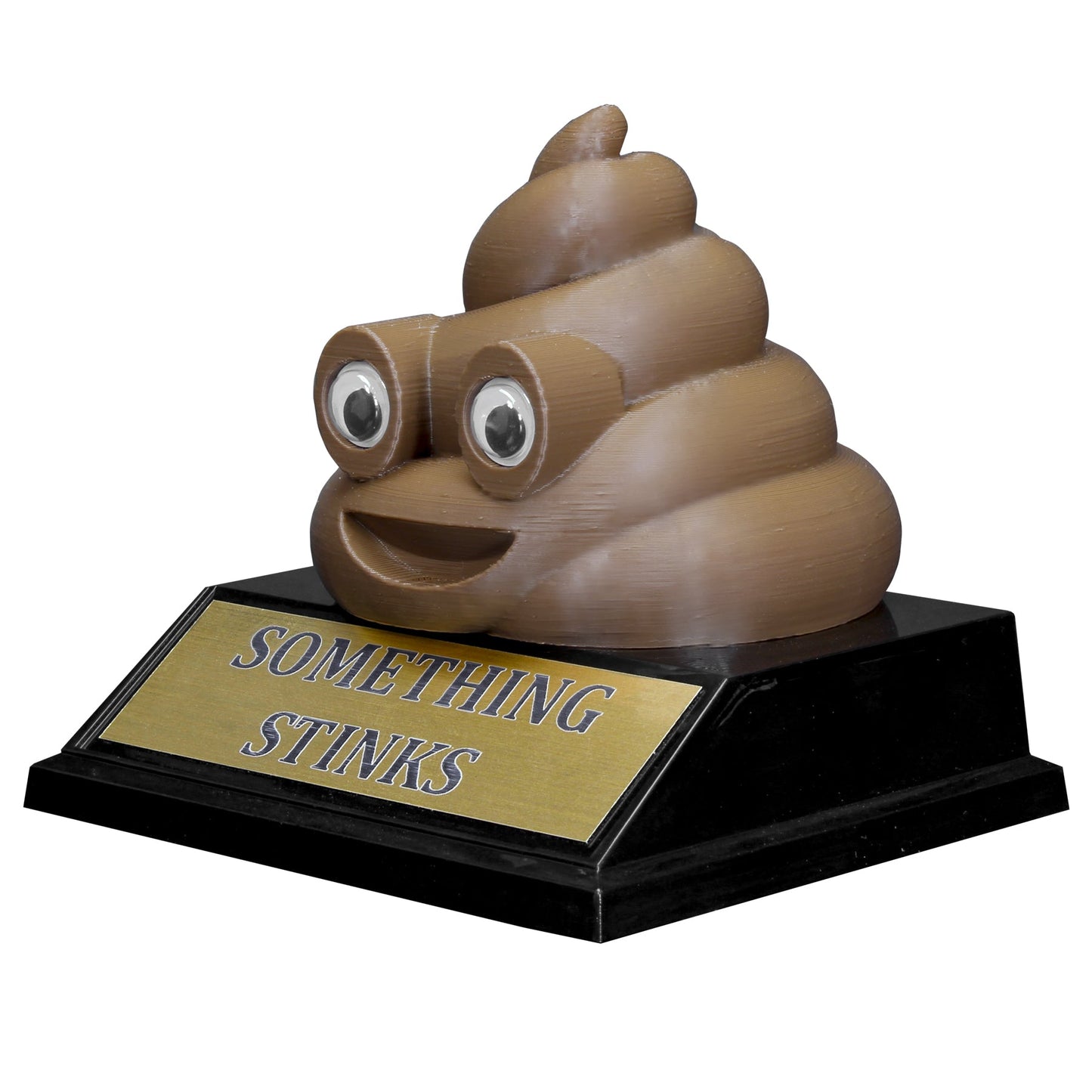 Humorous Poop Trophy for last place or dog sitter award with free custom engraving Decade Awards