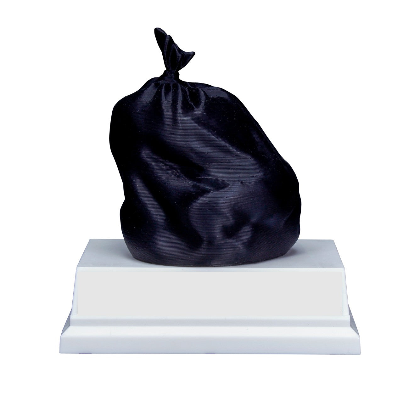Funny Trash Bag Trophy | Bag of Coal Award with Free Custom Engraving from Decade Awards