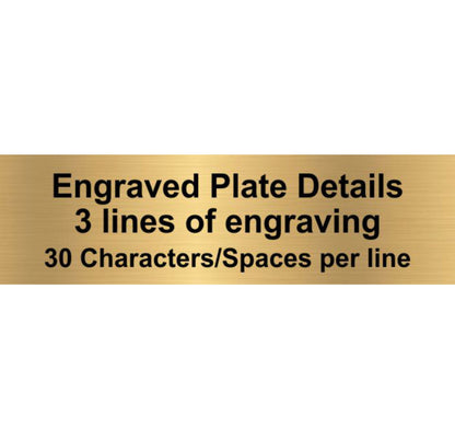 Golf Club and Ball on Base Trophy | Full Color Engraved Golf Award - 4.25" Decade Awards