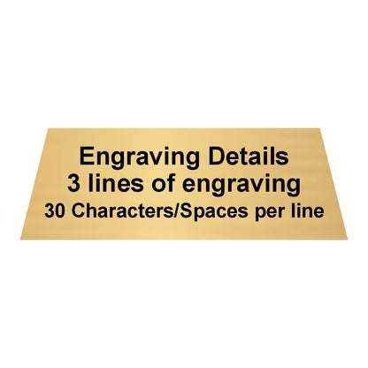 Perfect Attendance Sculptured Trophy | Engraved Perfect Attendance Award - 4 Inch Tall Decade Awards