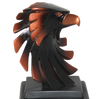Eagle Trophy | Bronze Finish | Personalized Eagle Head Award | 6, 7, 8 or 9 Inches Tall
